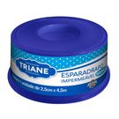 Esparadrapo Triane Impermeável 2,5cmX4,5m Branco