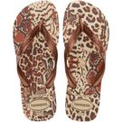 Sandália Havaianas Top Animals Fc Areia/Cobre Metalico 39/40
