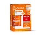 Gel de Limpeza Actine 400g + Protetor Solar Com Cor FPS60 20g