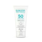 Protetor Solar Facial Sunless Gel Translúcido FPS50 60g
