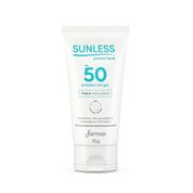 Protetor Solar Facial Sunless Translúcido fps 50 60g