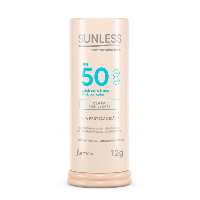 protetor-solar-facial-sunless-stick-base-clara-fps-50-12g