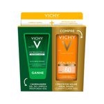 ideal-soleil-clarify-cor-media-fps-60-40g-gel-limpeza-normaderm-limpeza-profunda-50g
