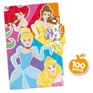 Brinquedo Quebra Cabeça Disney Princesas 100 Peças