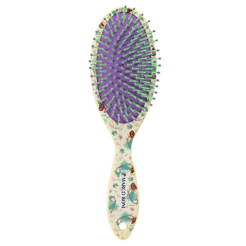 escova-cabelo-infantil-marco-boni-oval-disney-sereia