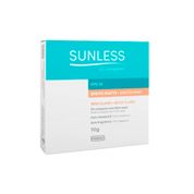 Pó Compacto Sunless Bege Claro Fps 50 10g