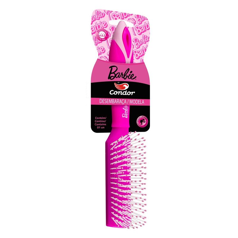 escova-cabelo-rosa-condor-barbie-plana-2