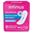 Absorvente Intimus Tripla Proteção Suave S/Abas 8 Unidades