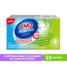 Eno Probiótico Suplemento Alimentar para Saúde Gastrointestinal com 10 cápsulas