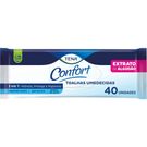 Toalha Umedecida Tena Confort Perfume Suave 40 Unidades