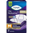 Fralda Geriátrica Tena Slip Noturna M 7 Unidades