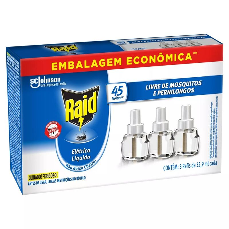 inseticida-raid-eletrico-45-noites-3-refil-32-9ml