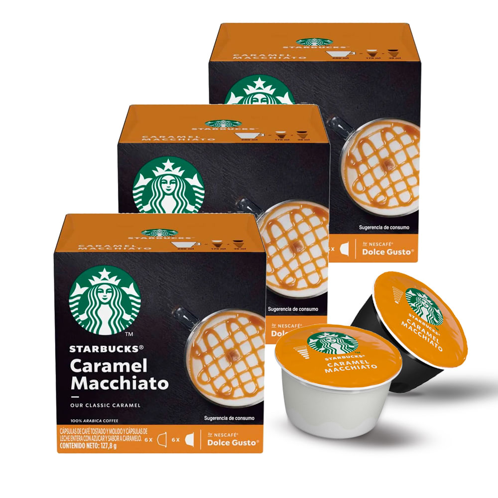 Starbucks® Caramel Macchiato - Café Cápsulas