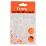 elastico-silicone-para-cabelo-proart-200un-transparente
