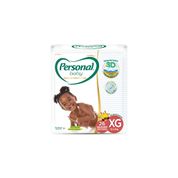 Fralda Descartável Personal Baby Premium Protection 3D Mega XG 26 Unidades