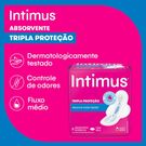 Absorvente Intimus com Abas Malha Seca Gel 8 Unidades