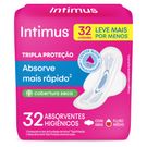 Absorvente Externo Intimus Tripla Proteção Seca c/Abas 32 unidades