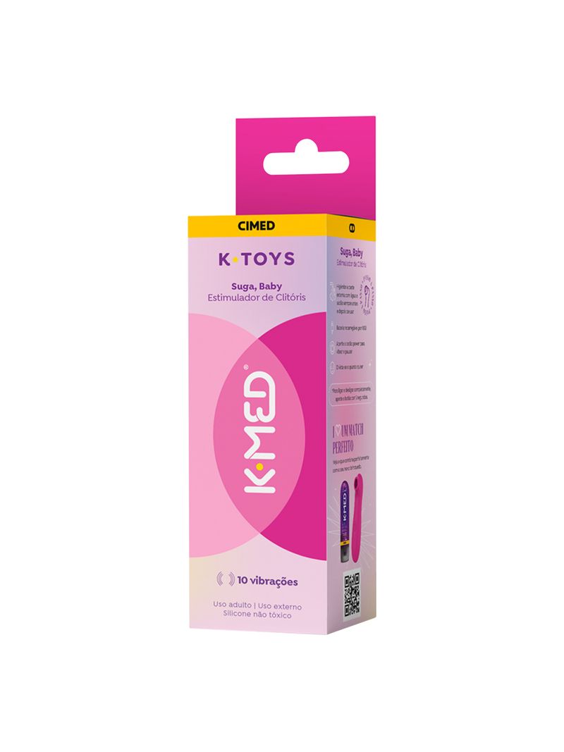 Estimulador de Clitóris K-med K-toys Suga Baby