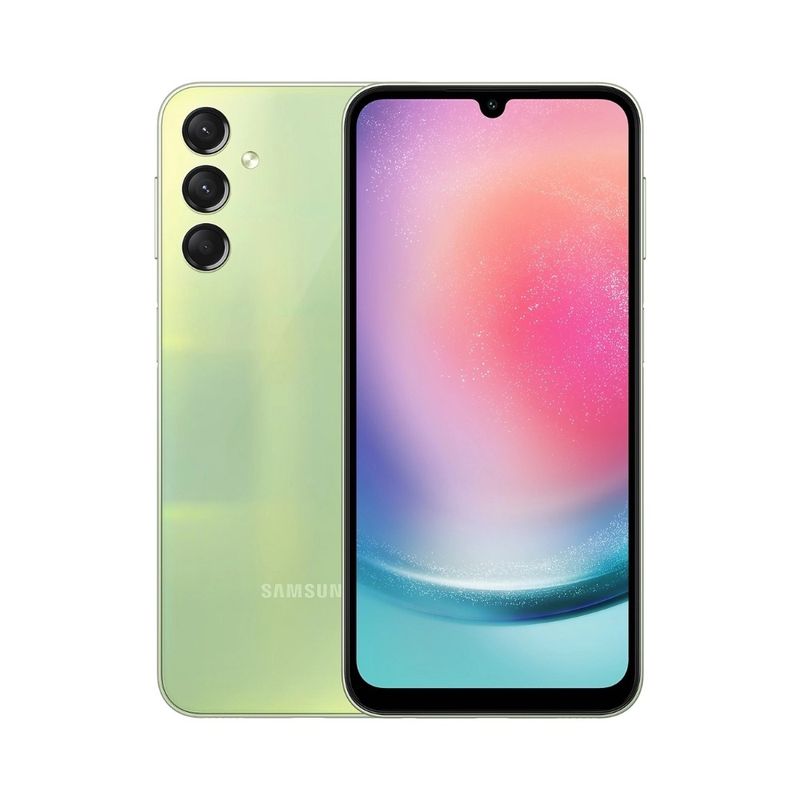 Smartphone-Samsung-Galaxy-A24-Verde-Tela-6.5-128gb-Camera-Traseira-Tripla-50---5---2mp