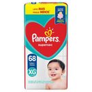 Fralda Pampers Supersec XG 68 Unidades
