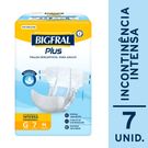 Fralda Geriátrica Bigfral Plus Regular G 7 Unidades