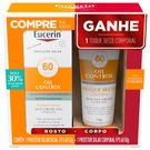 Protetor Solar Eucerin Oil Control Fps60 52g + Eucerin Toque Seco Corporal Fps60 50g