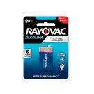 Bateria Alcalina Rayovac 9V