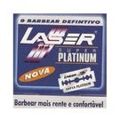 Lâmina de Barbear Santa Clara Laser Platium 5 Lâminas