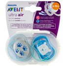 Chupeta Phillips Avent Ultra Air Menino Duo 6-18m