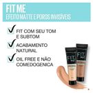Base Líquida Maybelline Fit Me Efeito Matte N330 30ml