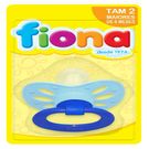 Chupeta Lillo Extra Air Ortodôntica Silicone Tamanho 2 Fiona Azul