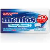 Bala Mentos Clear Breath Peppermint 35g