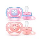 Chupeta Phillips Avent Ultra Air Menina Duo 0-6m