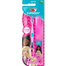 Escova Dental Infantil Condor Barbie + Estojo