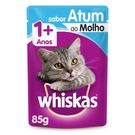 Ração Whiskas Sachê Atum Molho 85g