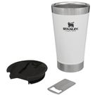 Copo Térmico Stanley Branco com Tampa 473ml