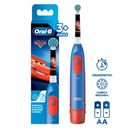 Escova Dental Elétrica Oral B Baterry Kids Carros à Pilha