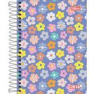 Agenda Tilibra Capa Dura com Espiral 160 Folhas Pepper Fem Sortido