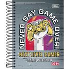 Agenda Tilibra Capa Dura com Espiral 160 Folhas Pepper Masculino Sortido
