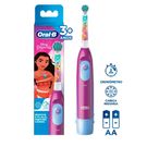 Escova Dental Elétrica Oral B Baterry Kids Princesas à Pilha