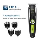 Aparador de Pelos Mondial Super Groom 6 Bivolt