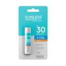 Protetor Labial Sunless Bastão Fps 30 4,5g