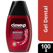 Gel Dental Closeup LiquiFresh Red Hot 100g