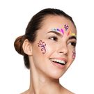 Tatuagem de Pele Decorativa 1 Ciranda Mágica 20 Unidades Carnaval