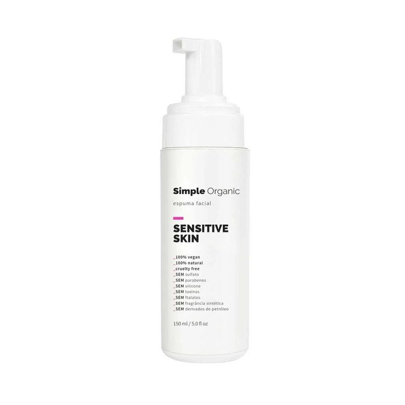 espuma-facial-simple-organic-sensitive-skin-150ml