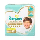 Fralda Descartável Pampers Premium Care Jumbo 52 Unidades XXXG