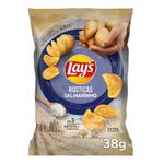 Batata-Lays-Rustica-Sal-Marinho-38g