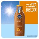 Protetor Solar Nivea Sun Protect & Bronze FPS 15 200 ml