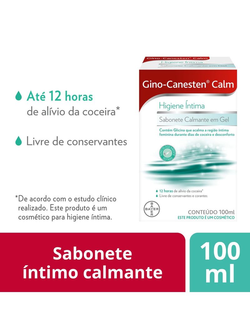 Sabonete Íntimo Gino-Canesten® Calm