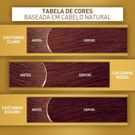 Tintura Creme Cor&ton 4.3 Castanho Médio Dourado